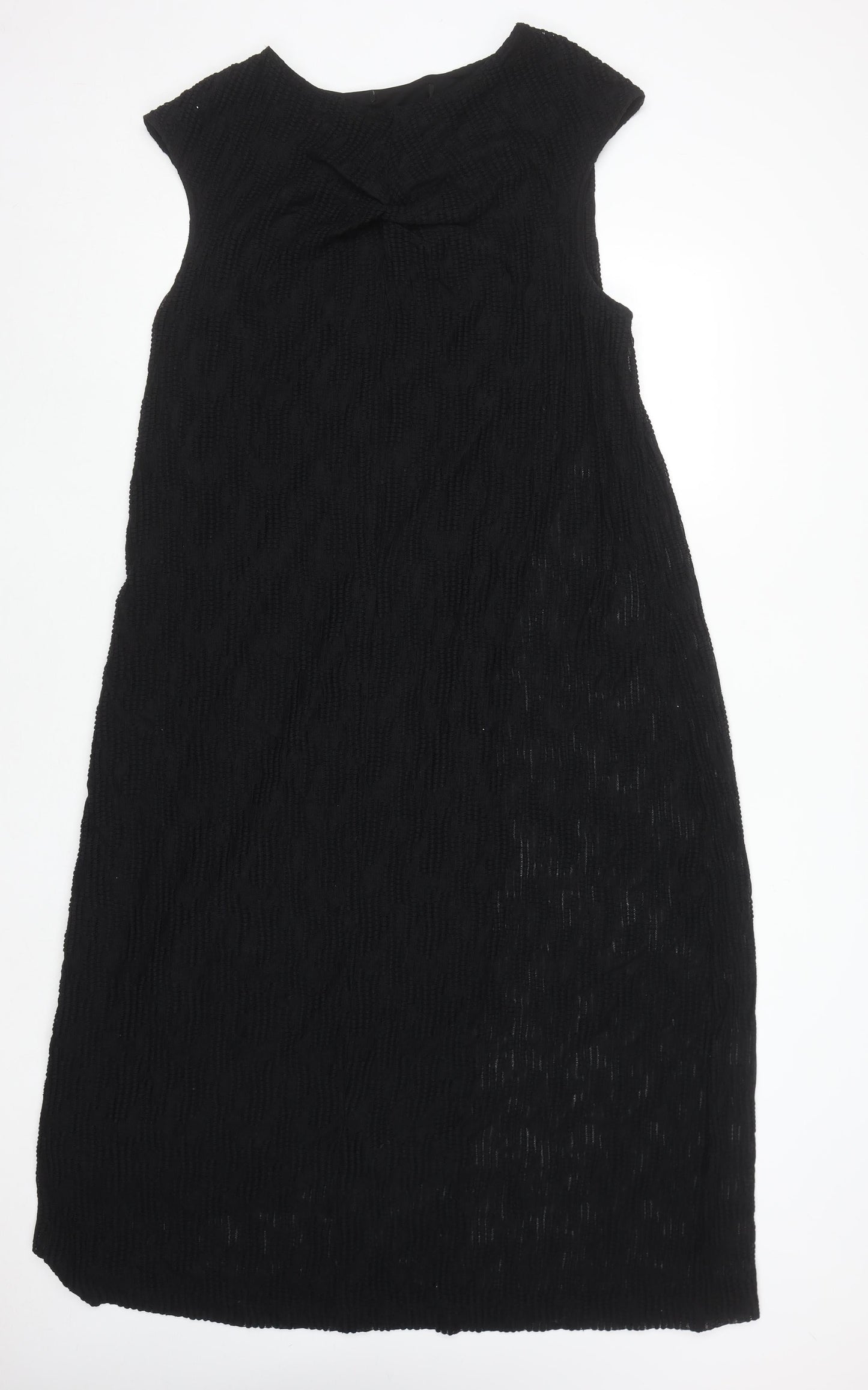 Next Women’s Black Sleeveless Shift Dress Size 22 Plus