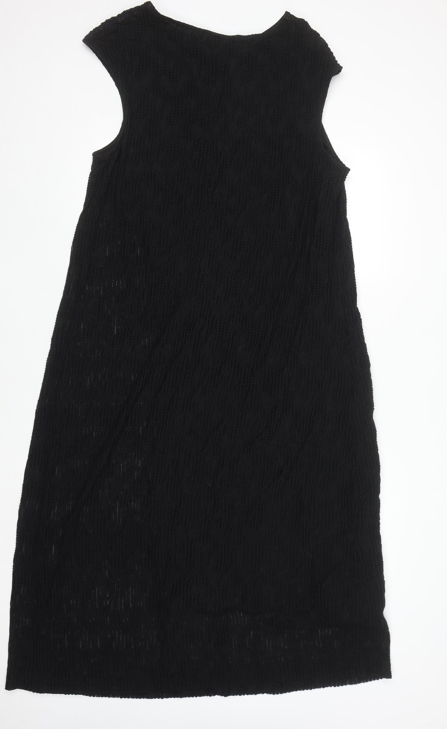 Next Women’s Black Sleeveless Shift Dress Size 22 Plus