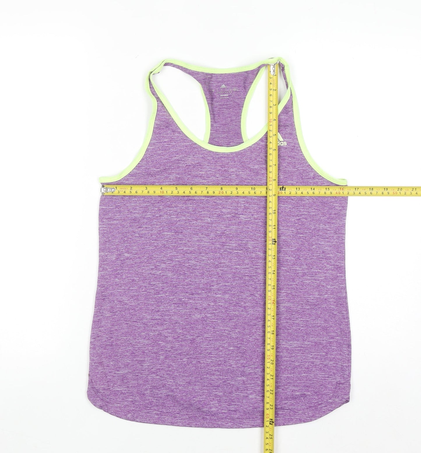 Adidas Women’s Purple Climalite Racerback Tank Top Size S