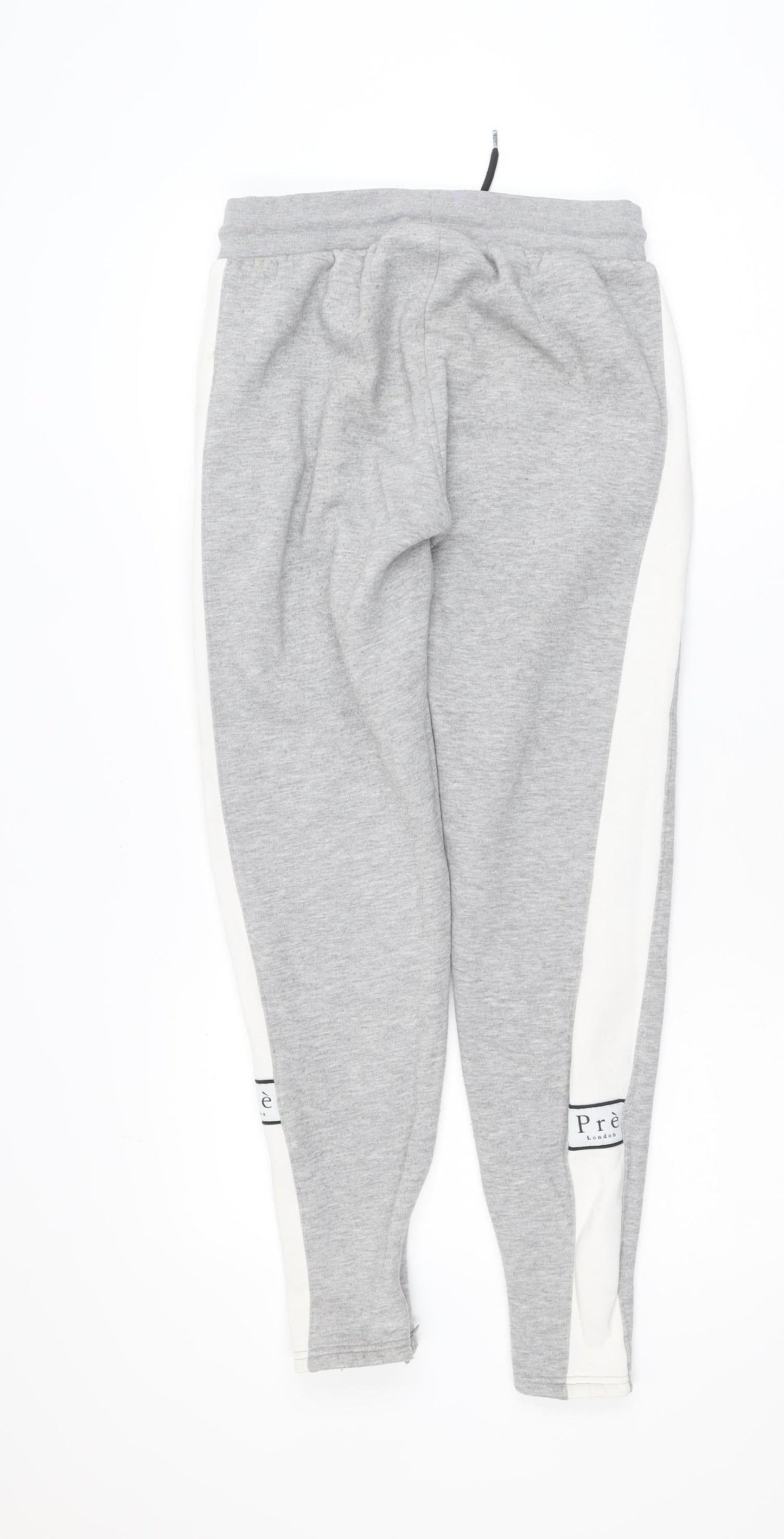 Prè London Men's Grey Jogger Trousers S Regular Fit