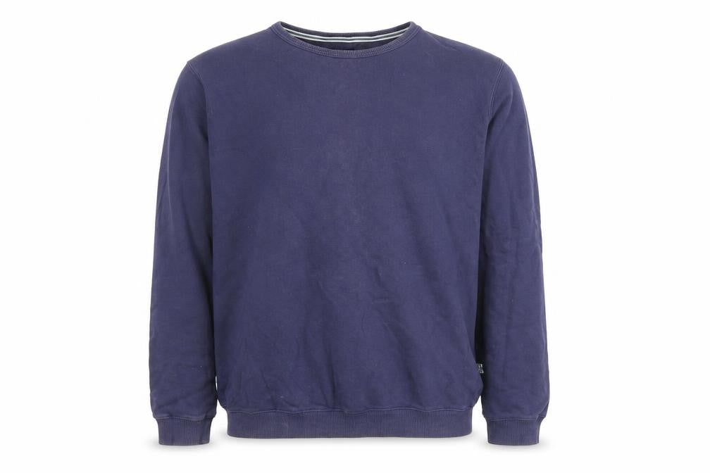 Joules Men's Blue Cotton Crew Neck Jumper Medium