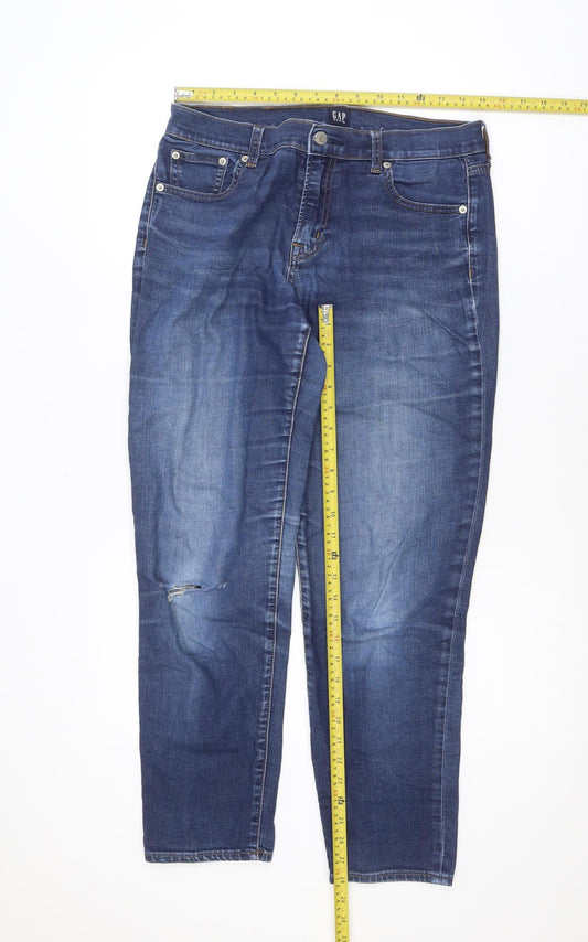 GAP Men's Blue Slim Fit Denim Jeans Size 27 Straight Leg
