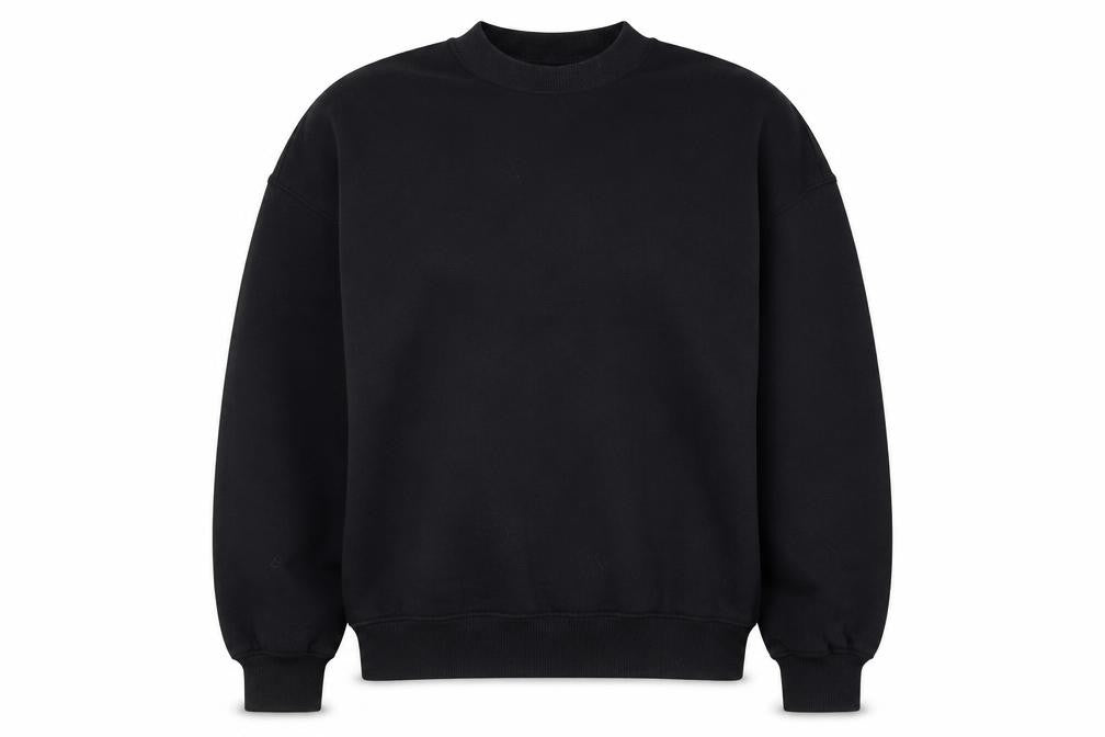 H&M Divided Women’s Black Pullover Sweatshirt Size S Cotton Blend