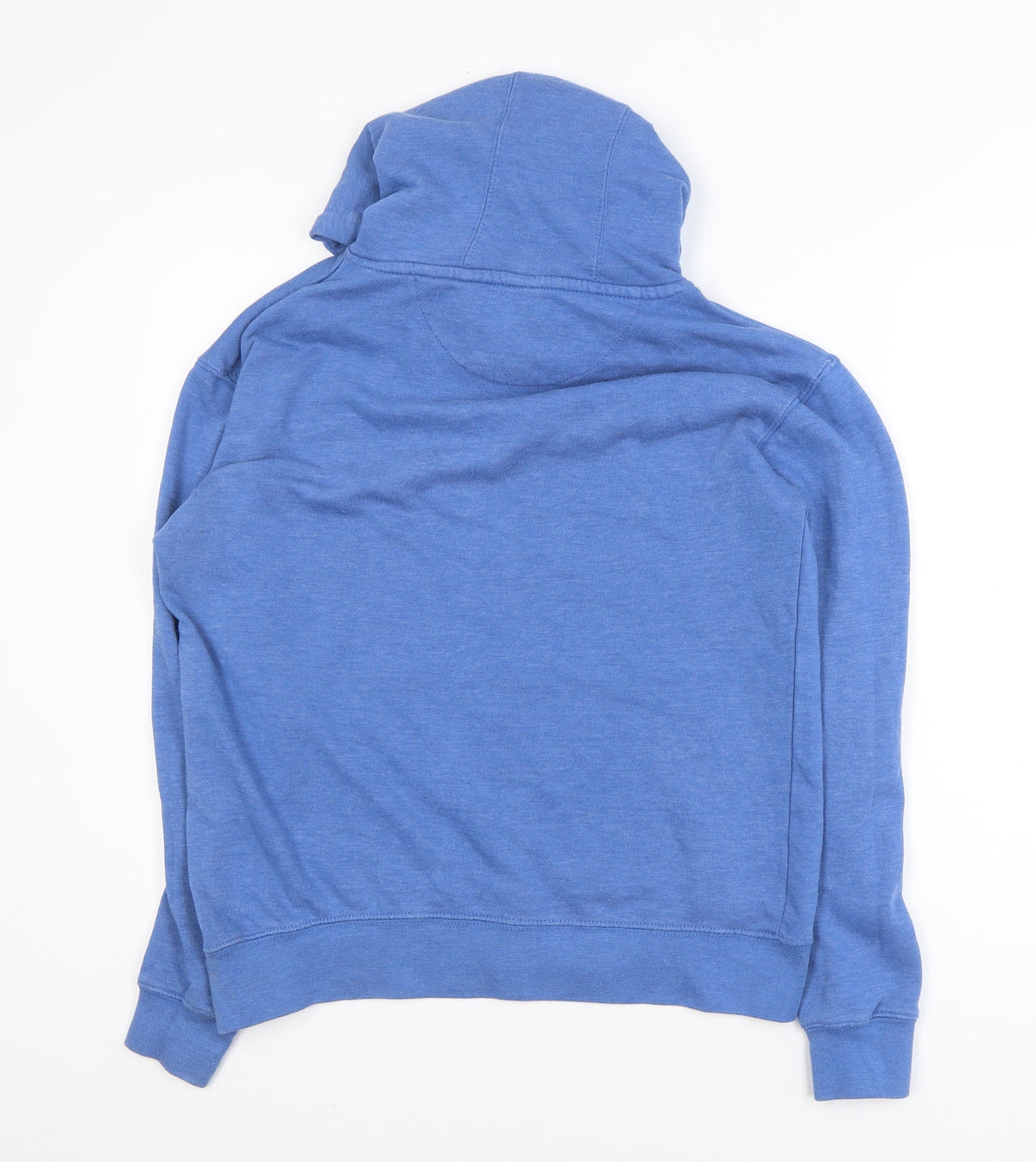 Lane Seven Mens Blue Pullover Hoodie Size M Graphic Print Fleece