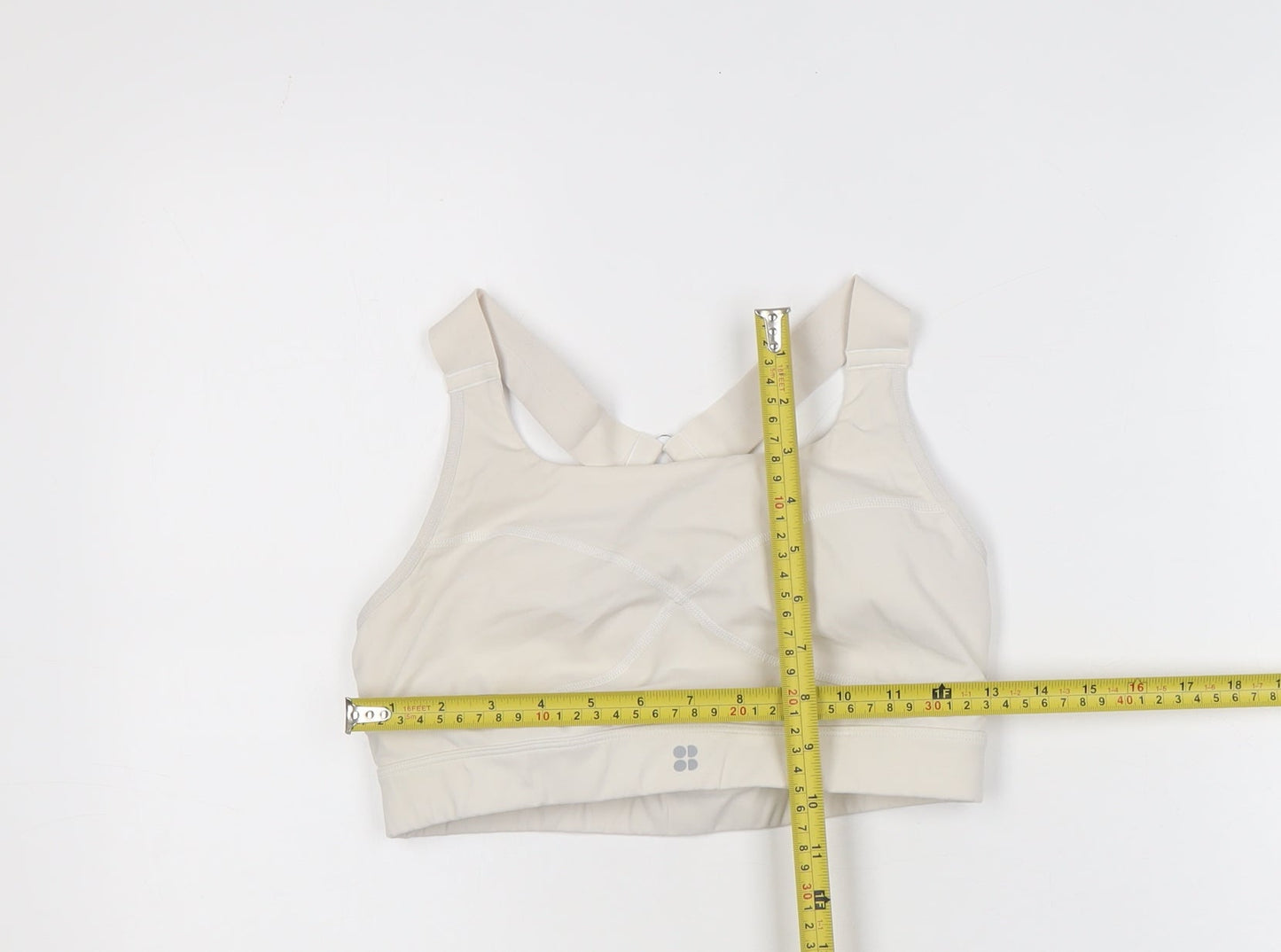 Sweaty Betty Women Beige S Camisole Racerback Sports Bra