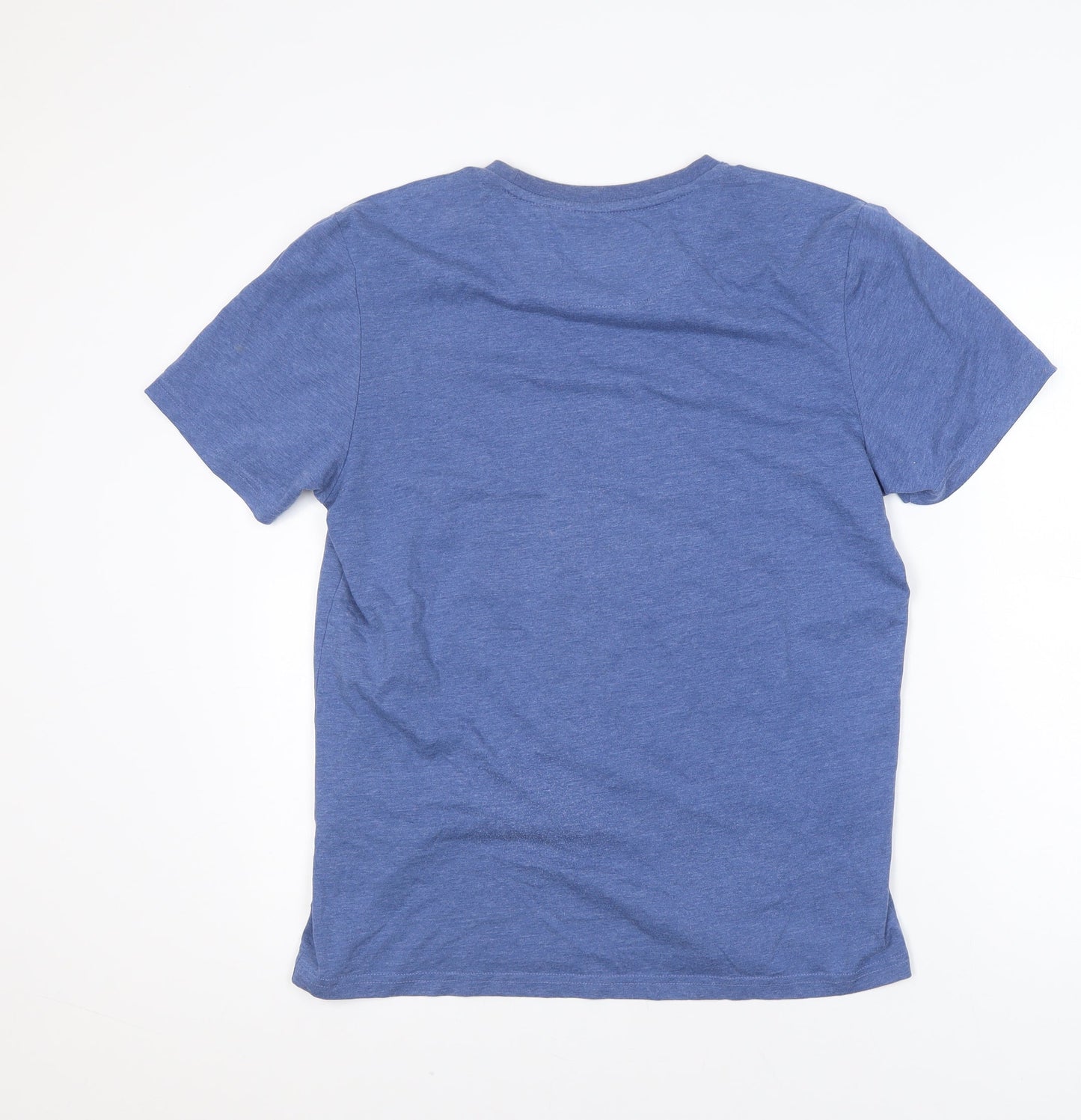 Lyle & Scott Men's Blue Short Sleeve Crew Neck T-Shirt Size M