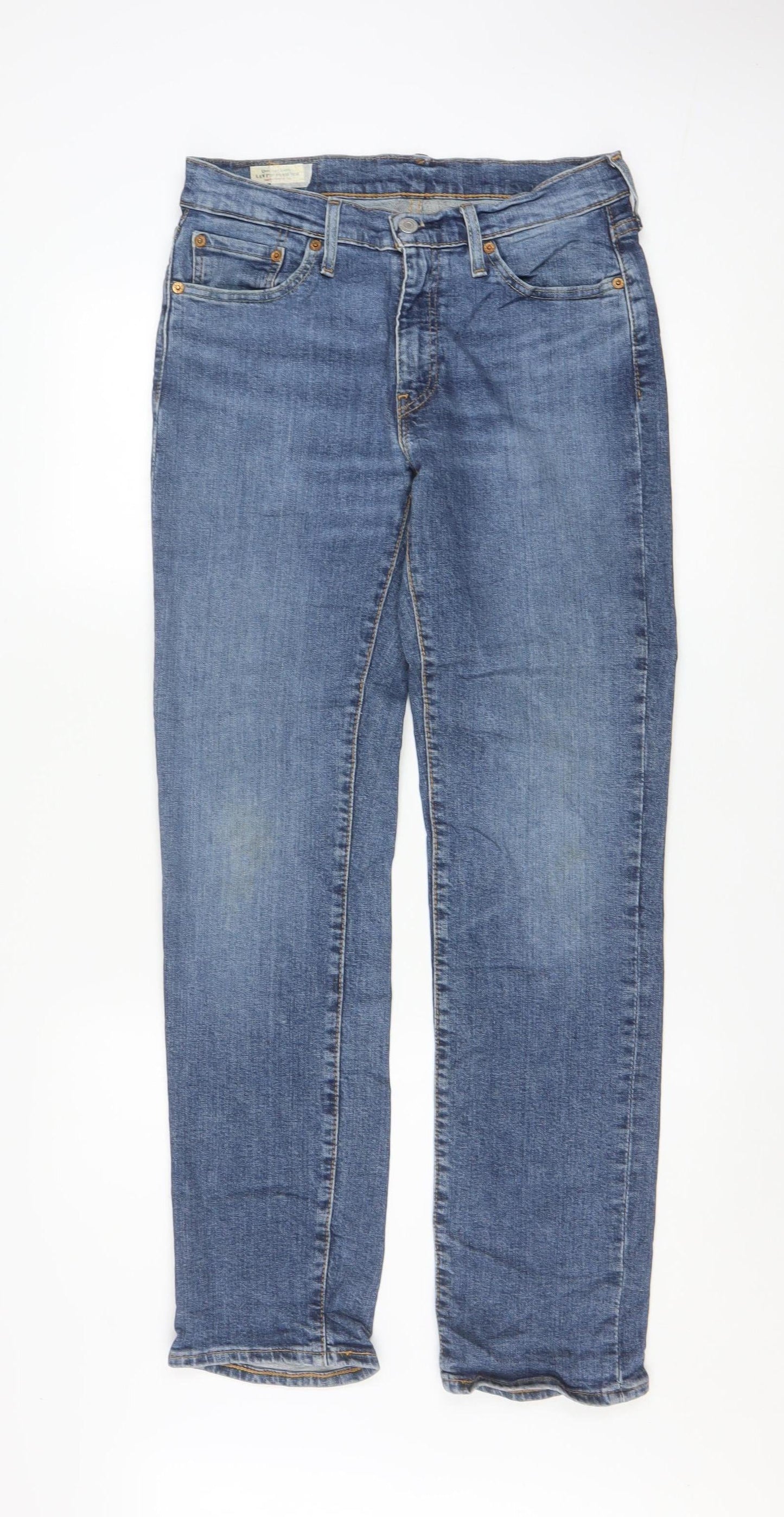 Levi's 514 Men's Blue Straight Fit Stretch Denim Jeans W30 L32