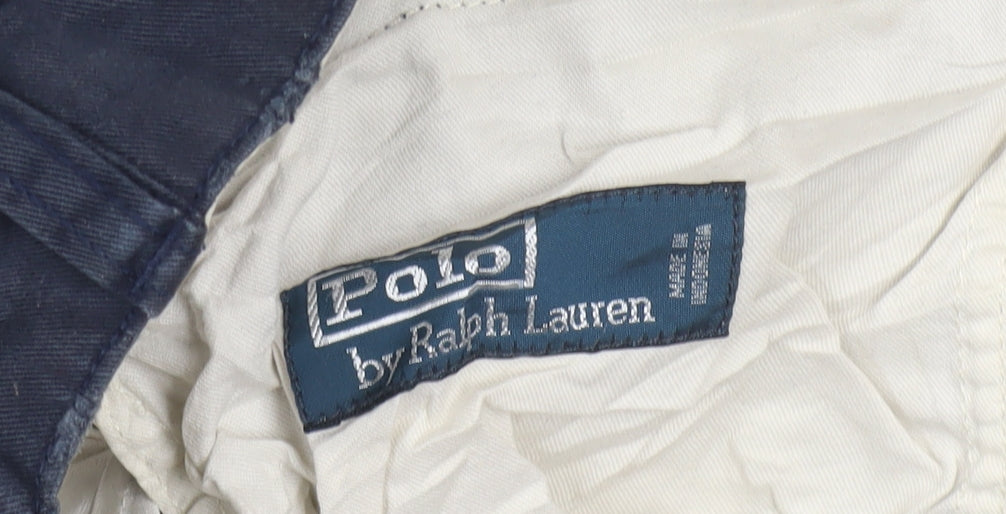 Polo Ralph Lauren Men's Blue 32 Cargo Shorts Regular Fit Cotton