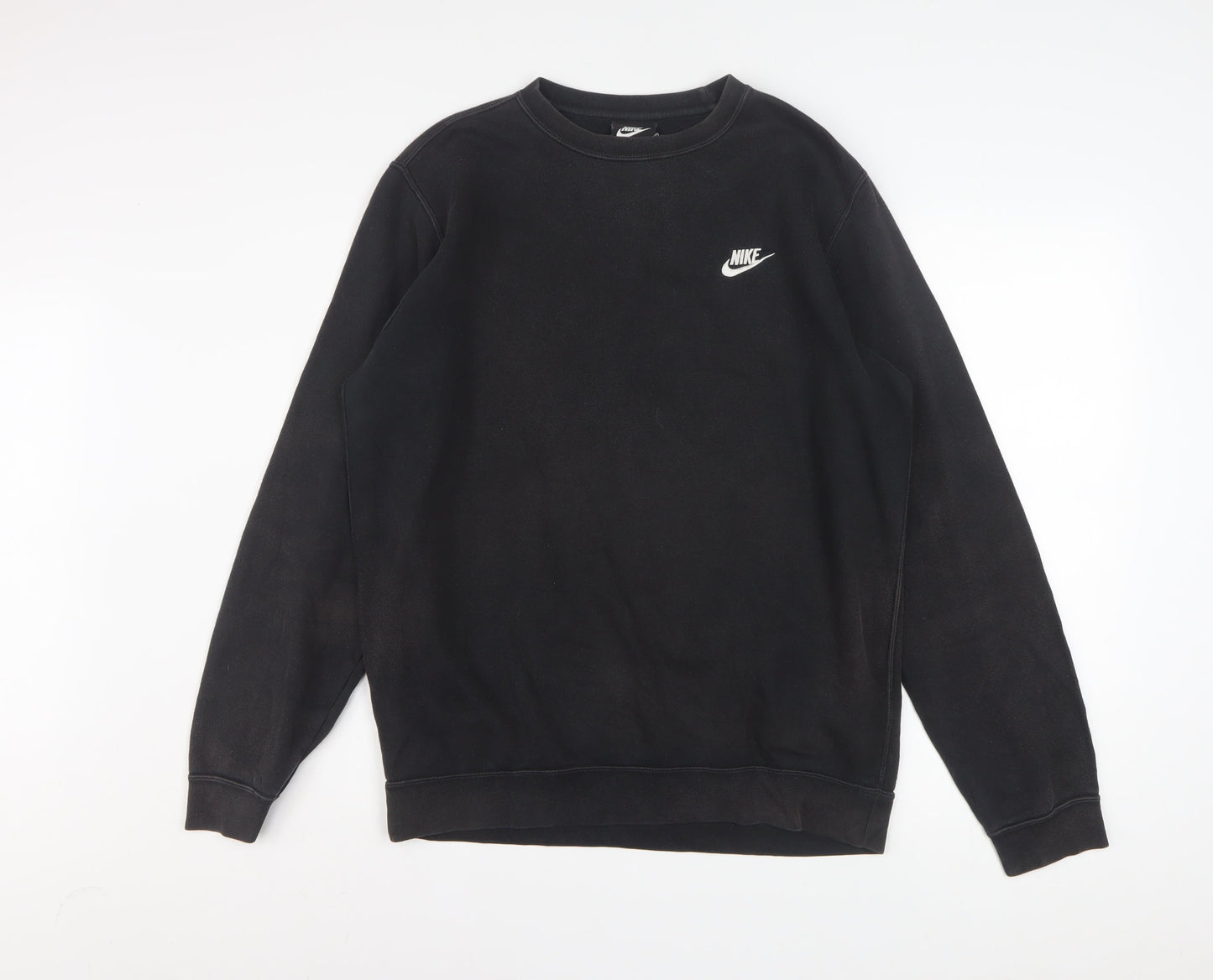 Nike Men's Black Large Crew Neck Pullover Sweatshirt