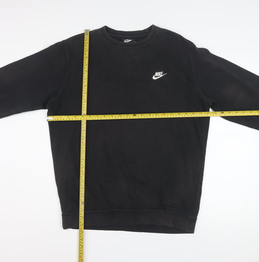 Nike Men's Black Large Crew Neck Pullover Sweatshirt