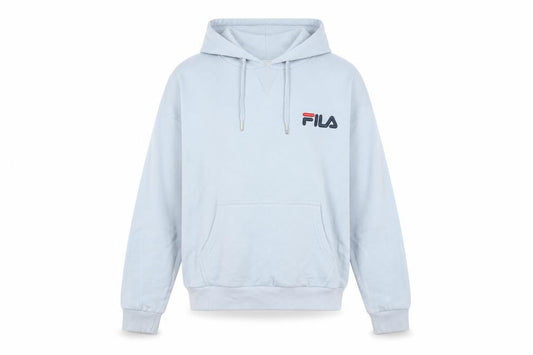 FILA Men's Blue Pullover Hoodie XS Regular Fit Fleece