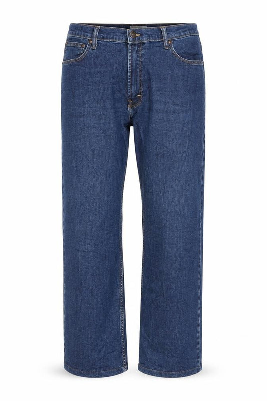 Wrangler Mens Blue Straight Fit Denim Jeans 38x30 Classic Style