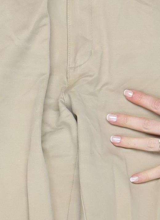 U.S. Polo Assn. Men’s Beige Chino Trousers 44in Waist Cotton