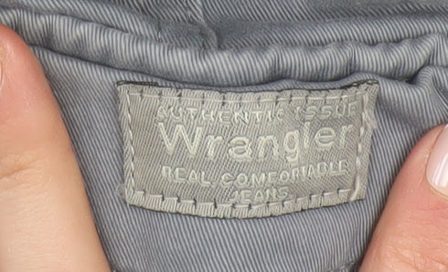 Wrangler Men’s Grey Cargo Shorts Size 34 Regular Cotton