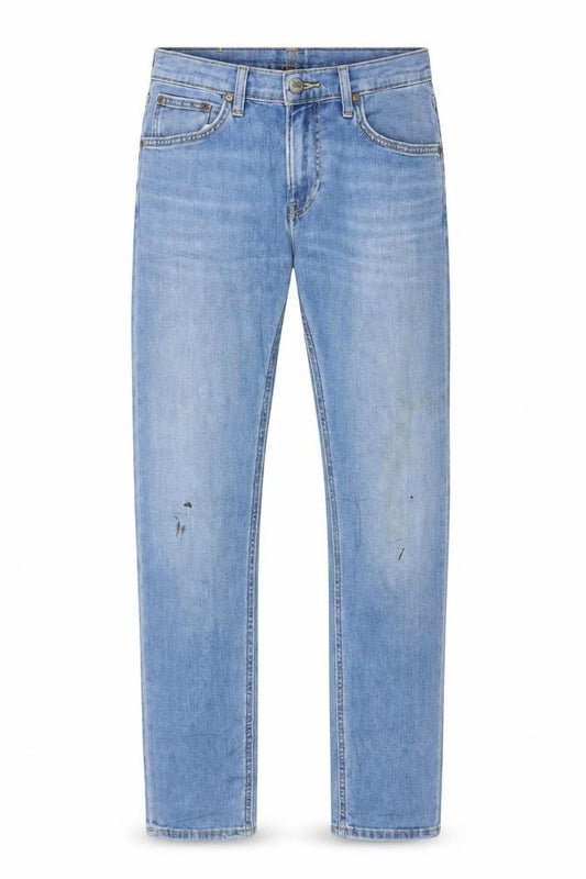 Lee Mens Blue Luke Slim Fit Jeans W29 L32 Denim 5-Pocket