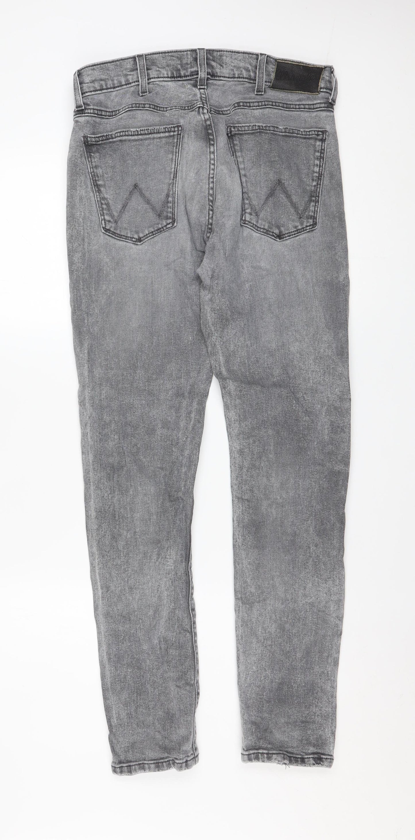 Wrangler Men's Grey Slim Skinny Jeans W30 L32 Denim