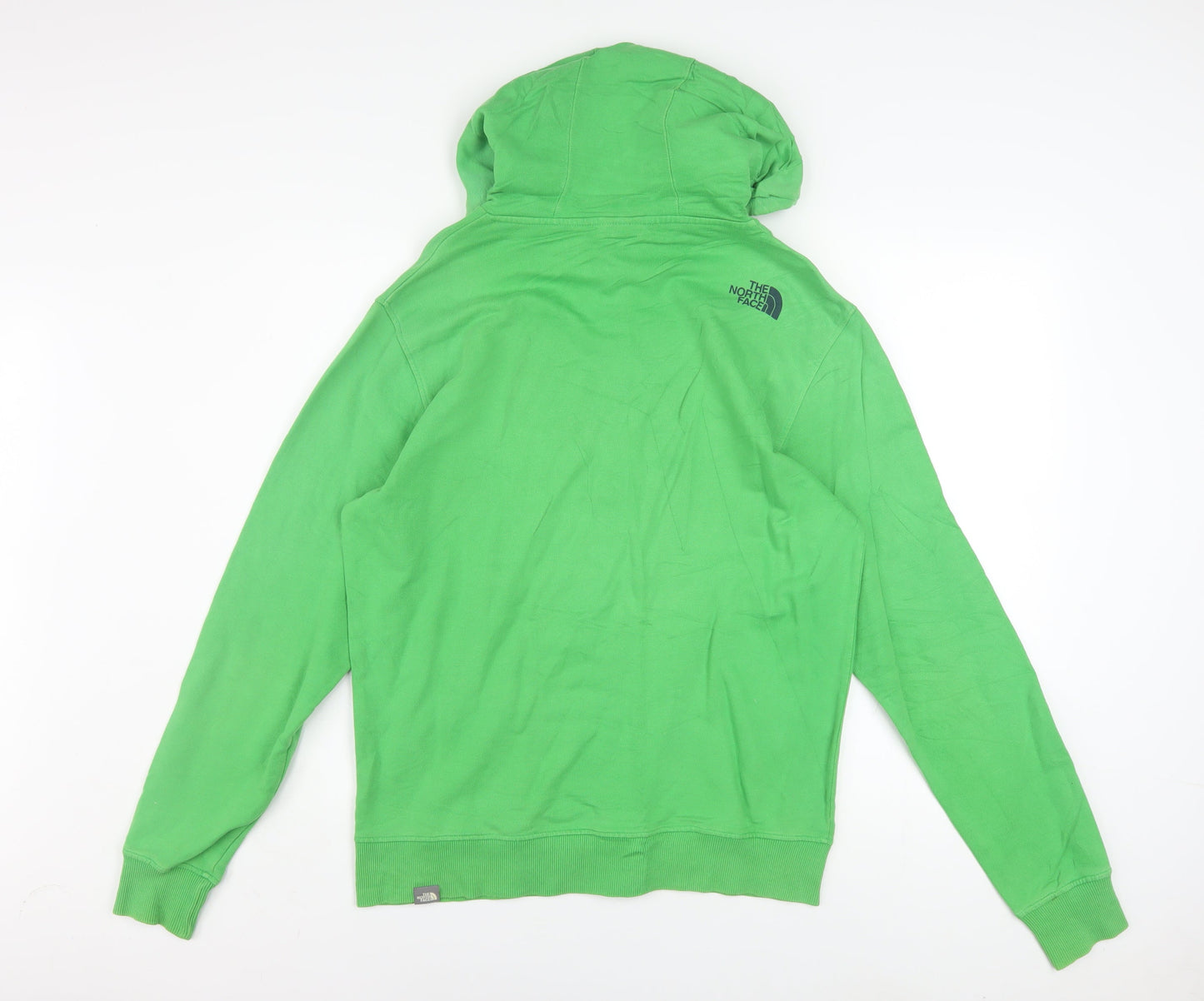 The North Face Men's Green Pullover Hoodie M Graphic Outdoor