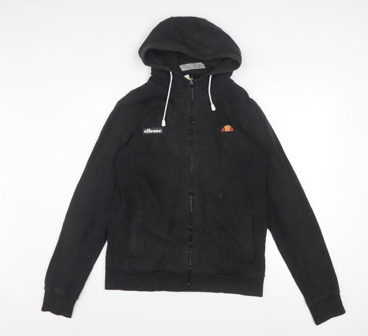 Ellesse Men's Black Full Zip Hoodie S Classic Sportswear