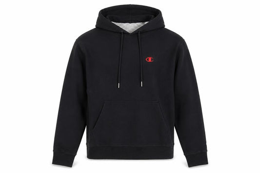 Champion Men's Black Pullover Hoodie Size S Sports Fleece