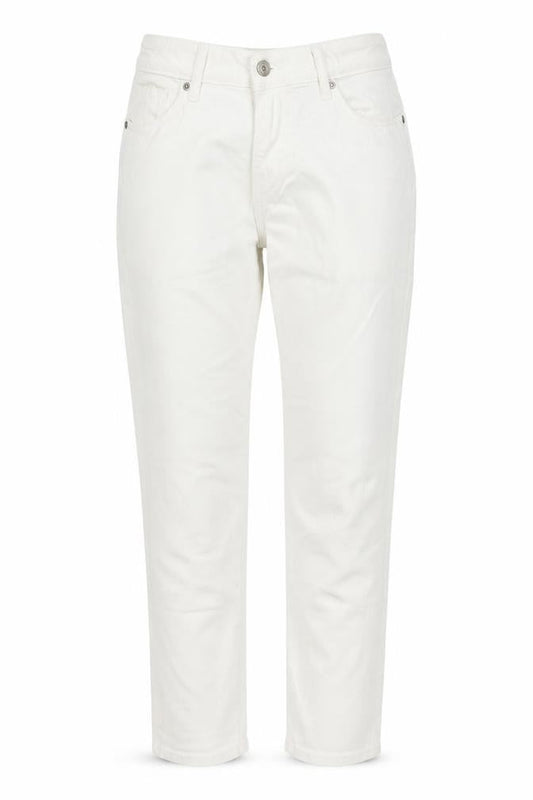 Levi's Women's White Classic Crop Denim Jeans Size 26 Regular Fit