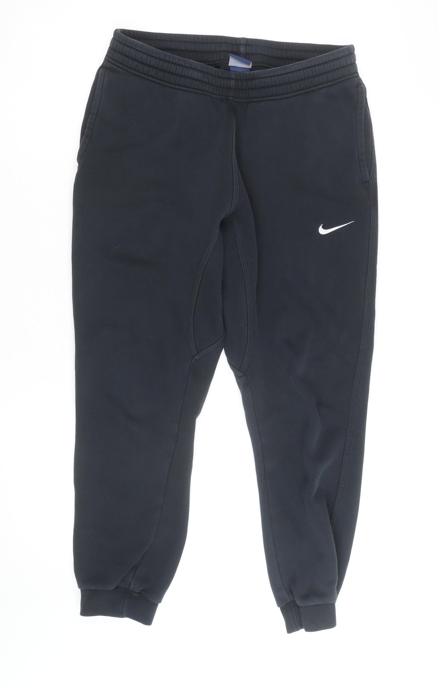 Nike Men Black Fleece Regular Fit Sports Joggers M