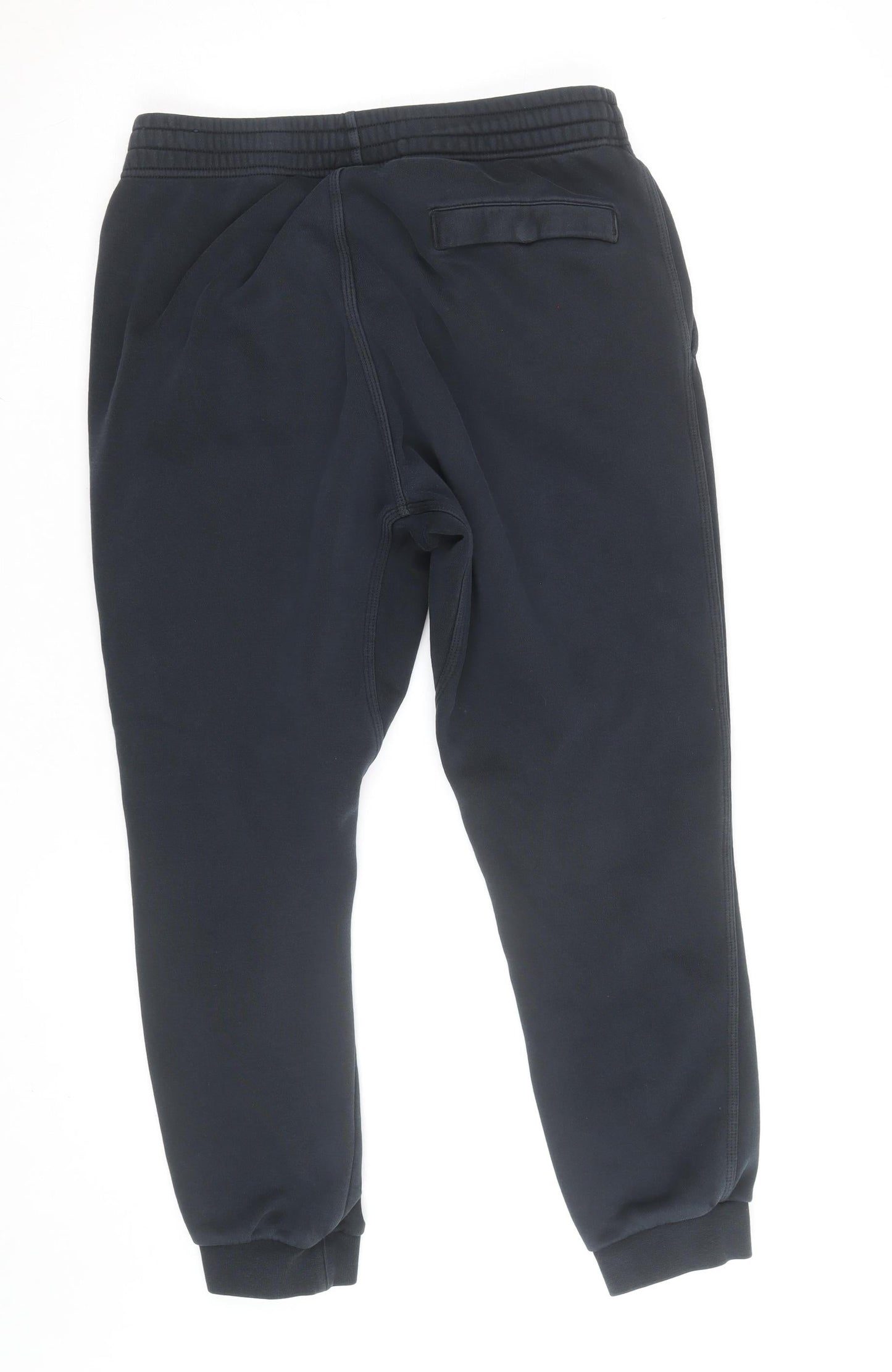 Nike Men Black Fleece Regular Fit Sports Joggers M