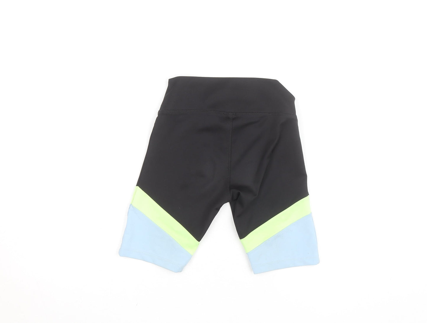 St. Bernard Teens Black Biker Activewear Shorts Size 8 Slim Fit