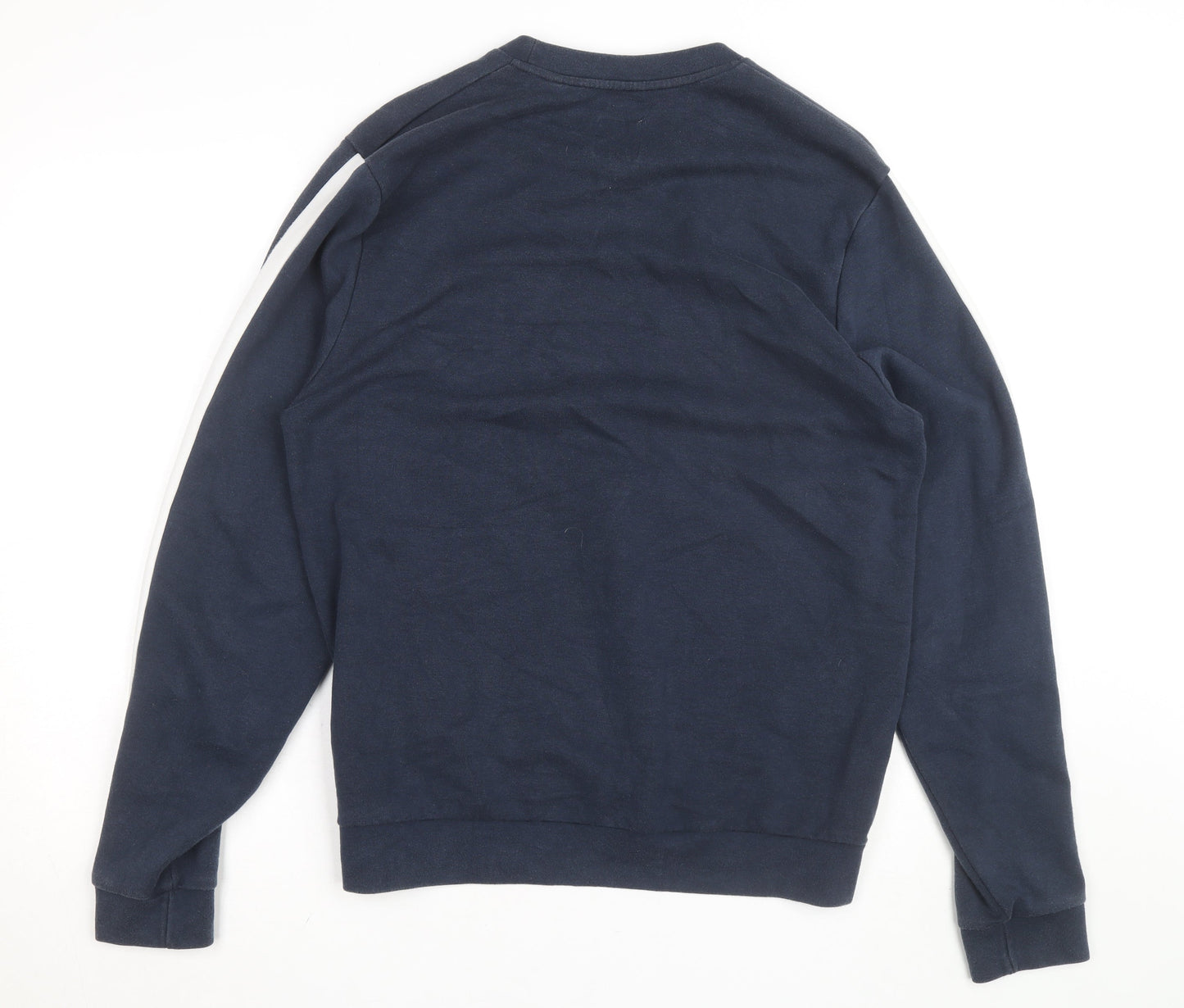 Jack Wills Men’s Blue & White Crew Neck Sweatshirt Size L