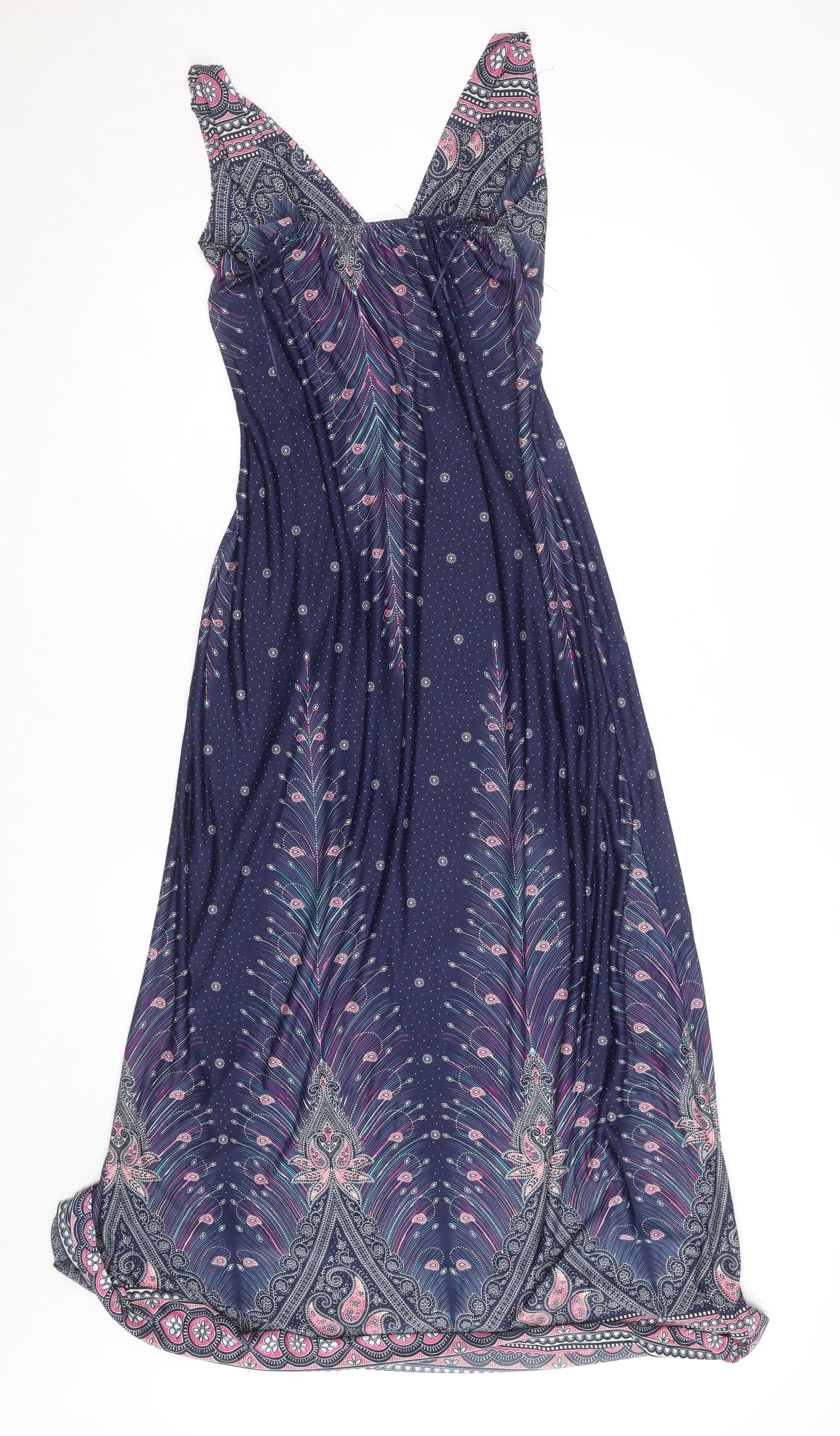 Stella Morgan Women's Multicoloured Paisley Maxi Dress Size M