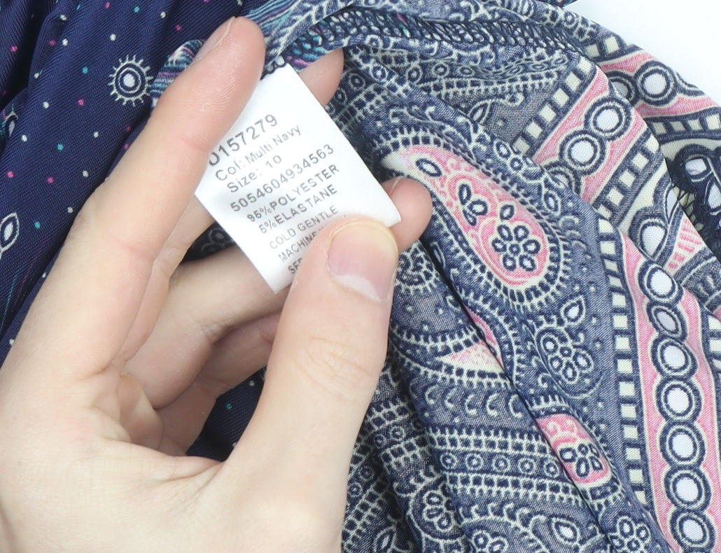 Stella Morgan Women's Multicoloured Paisley Maxi Dress Size M