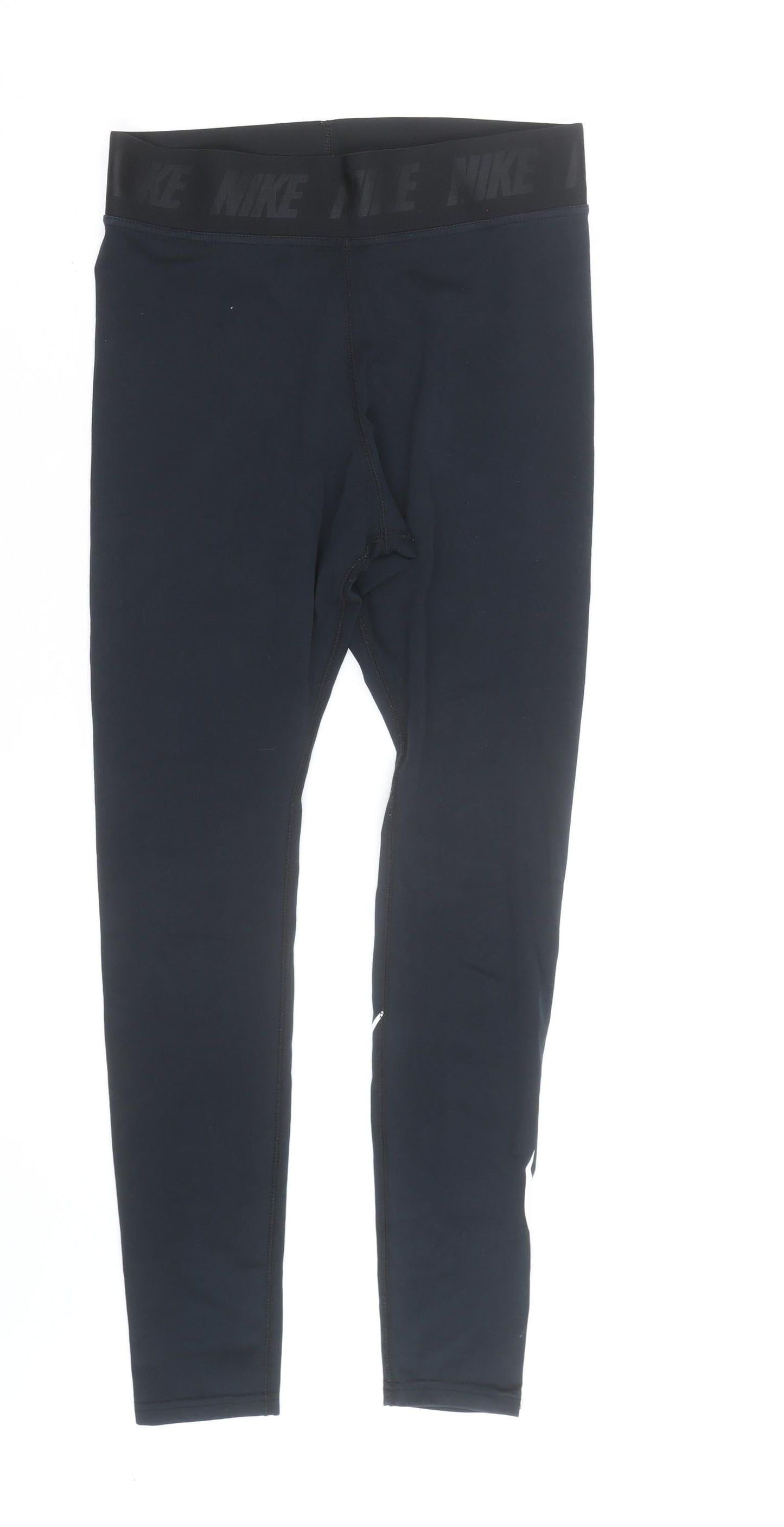 Nike Womens Black Medium Leggings Stretch Sportswear Activewear