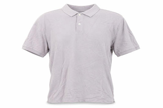 GAP Men's Purple Cotton Short Sleeve Polo Shirt Size L