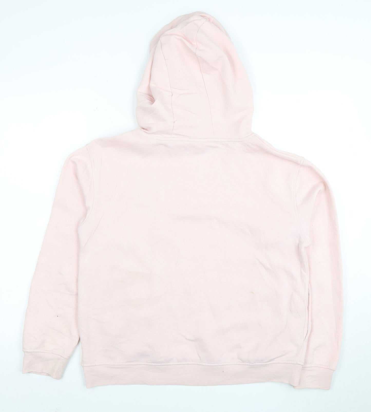 Disney Women Pink Minnie Mouse Pullover Hoodie Size M 10-12