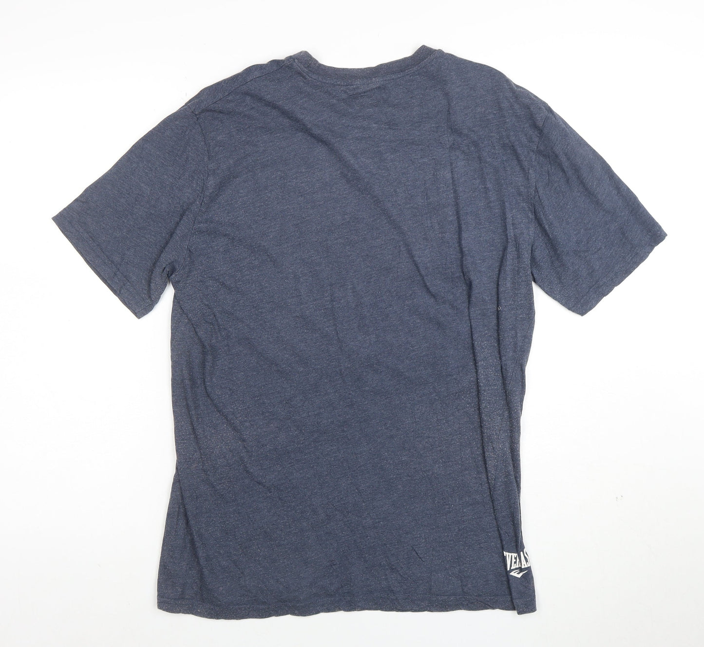 Everlast Men's Blue XL Graphic Sports Crew Neck T-Shirt