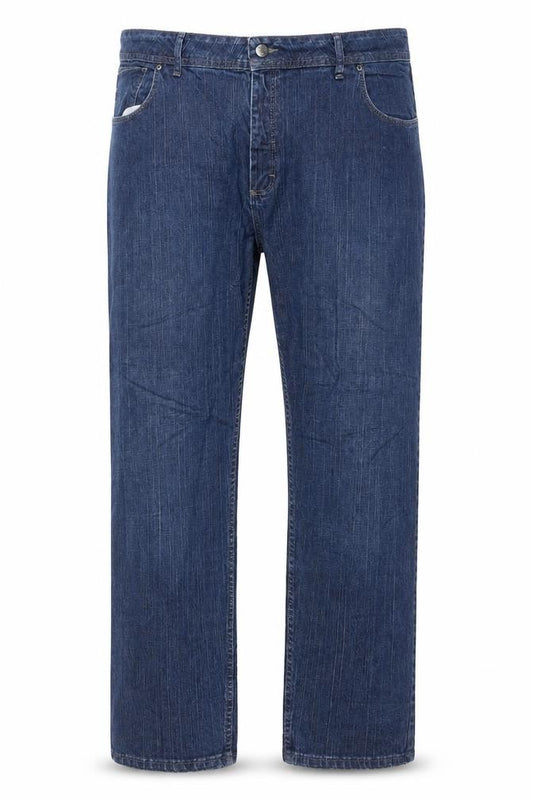 Lee Riders Men's Blue Denim Straight Jeans 40W Medium Fit Classic Style