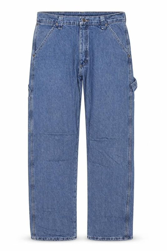 Wrangler Men’s Blue Regular Fit Straight Denim Jeans 34x32
