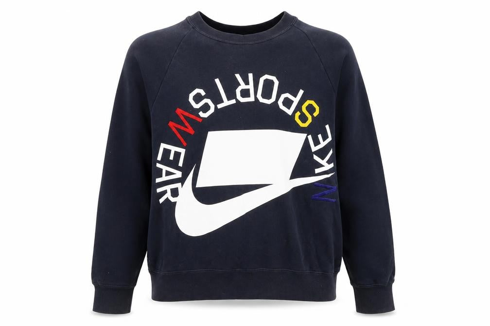 Nike Women's Navy Blue Crew Neck Pullover Sweatshirt Size S