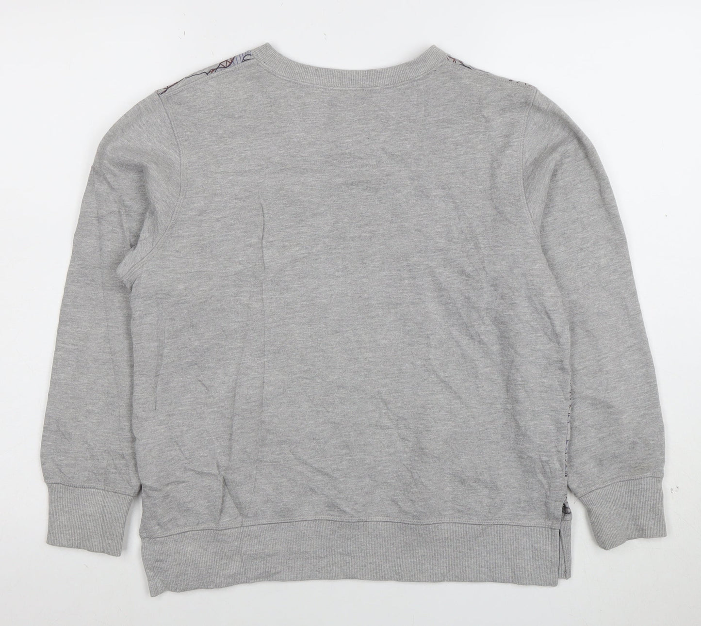 Converse Boys Grey Graphic Pullover Sweatshirt 12-13 Years All Star Logo
