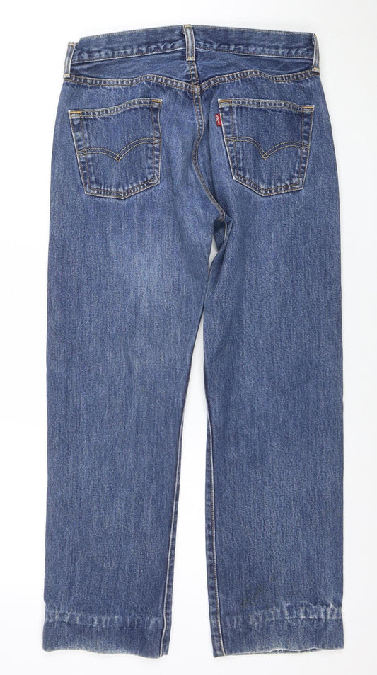 Levi's 501 Men's Blue 30x30 Straight Fit Denim Jeans