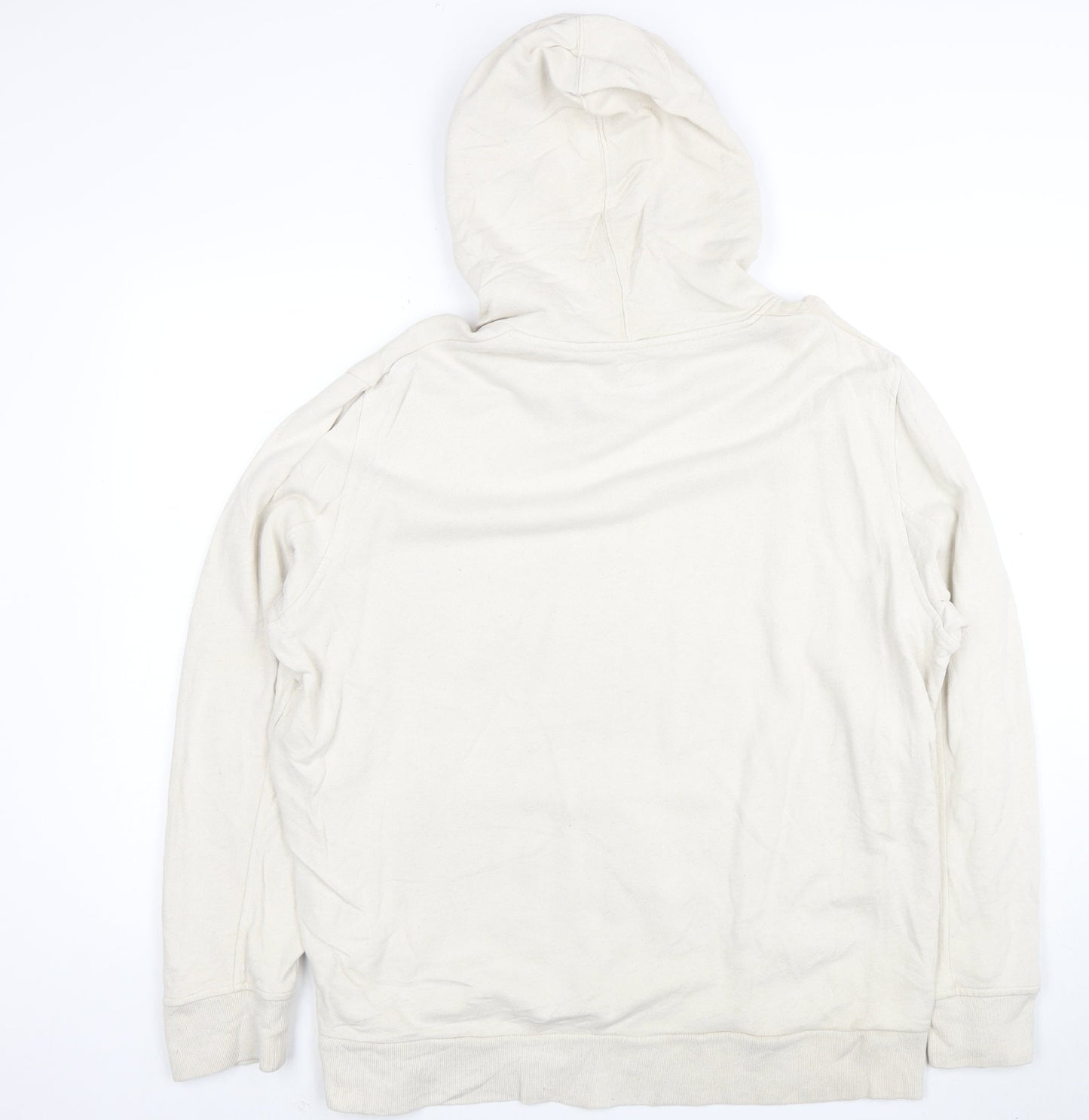 Levi’s Men’s Beige Pullover Hoodie XL Fleece Cotton Blend