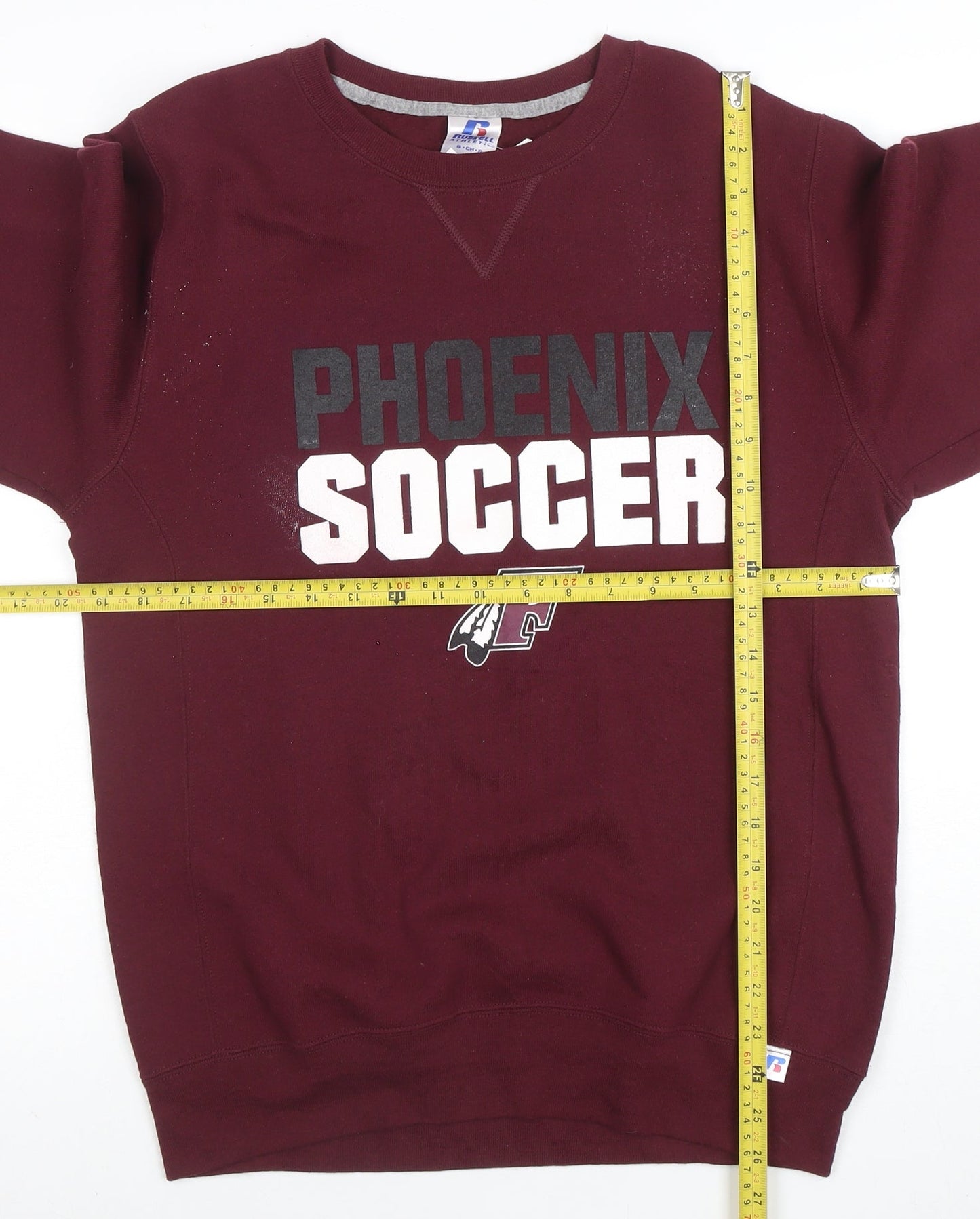 Russell Athletic Men's Red Small Pullover Sweatshirt Phoenix Soccer
