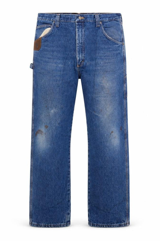 Wrangler Riggs Workwear Men's Blue 40x32 Straight Leg Jeans