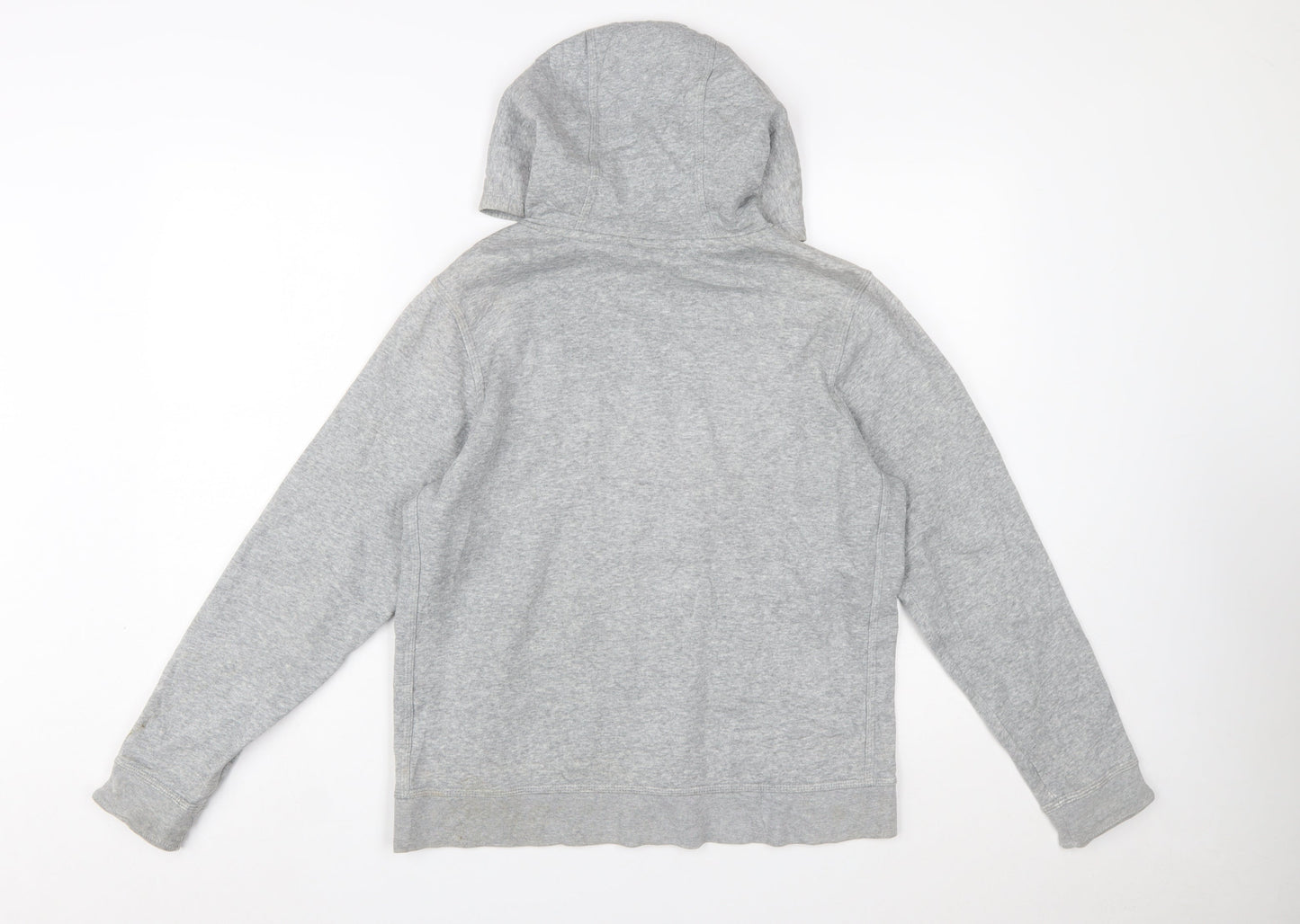 Nike Boys Grey Pullover Hoodie XL 13-15 Years Cotton Blend Casual