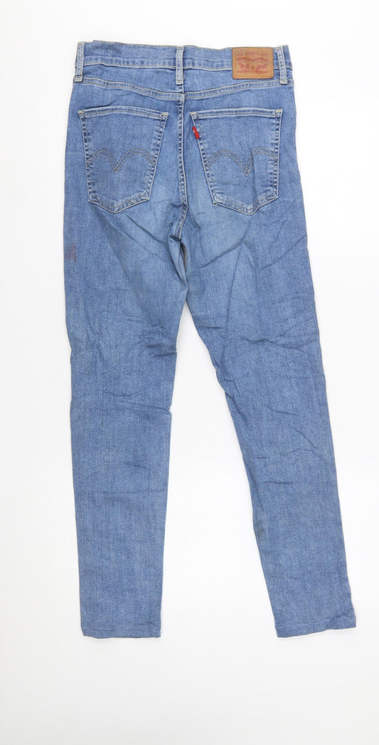 Levi's Women Blue 29 High Rise Mile High Super Skinny Jeans