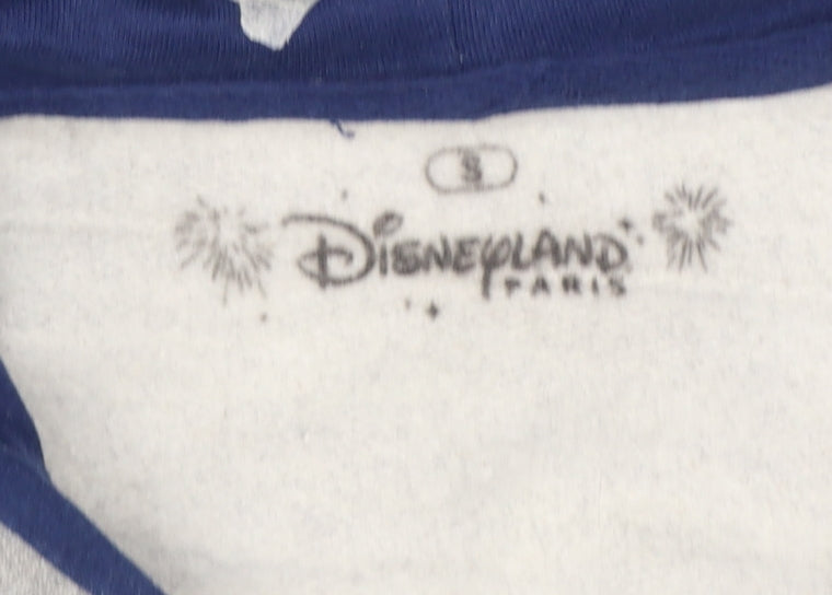 Disneyland Paris Womens Grey Small Pullover Hoodie Mickey Graphic