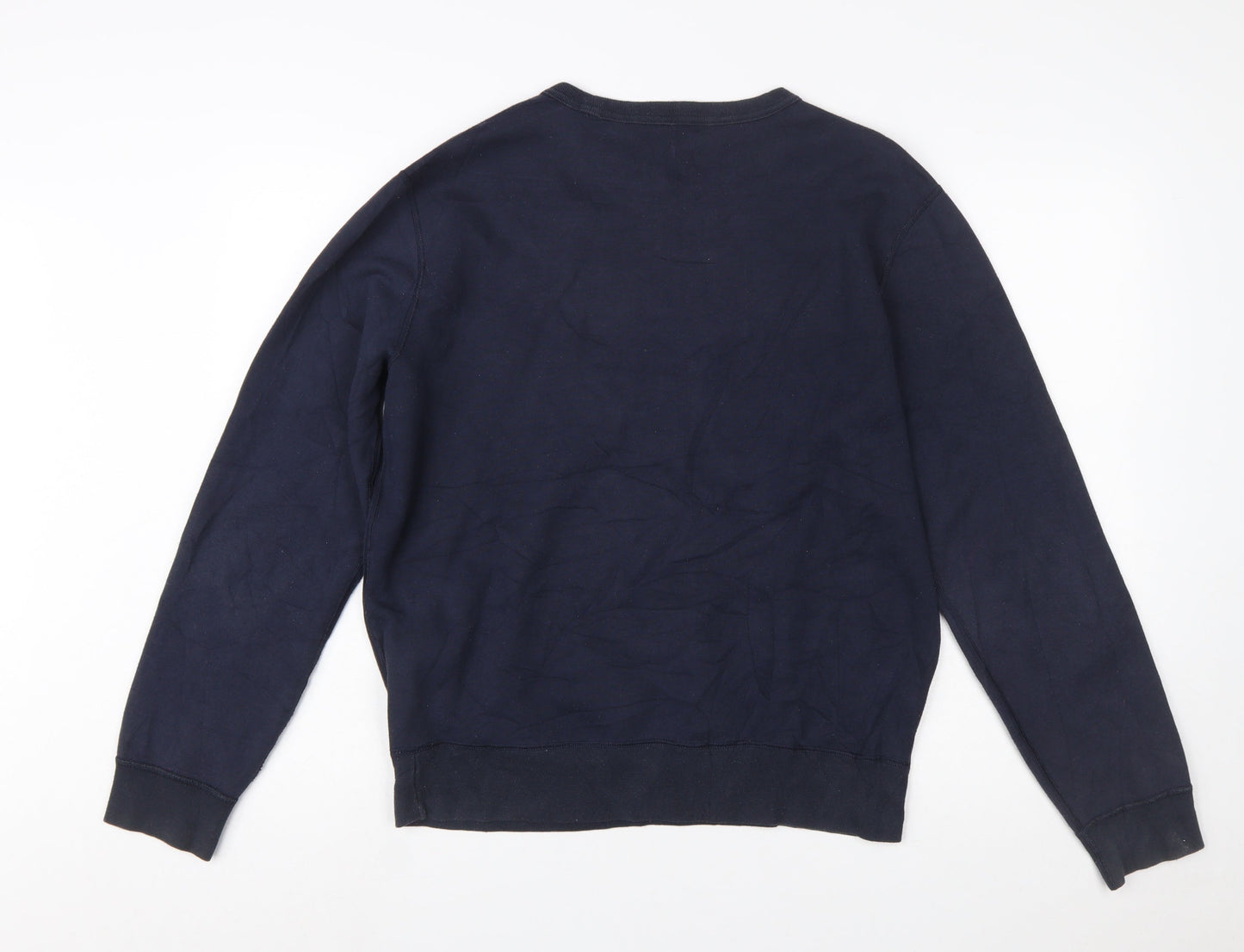 Polo Ralph Lauren Men's Blue Crew Neck Pullover Sweatshirt M