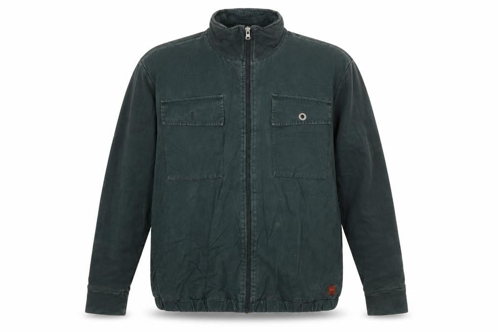 Hugo Boss Men's Green Full Zip Sweatshirt Size L