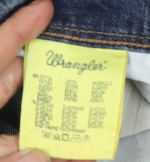 Wrangler Men's Blue Texas Stretch Regular Straight Jeans W35 L30