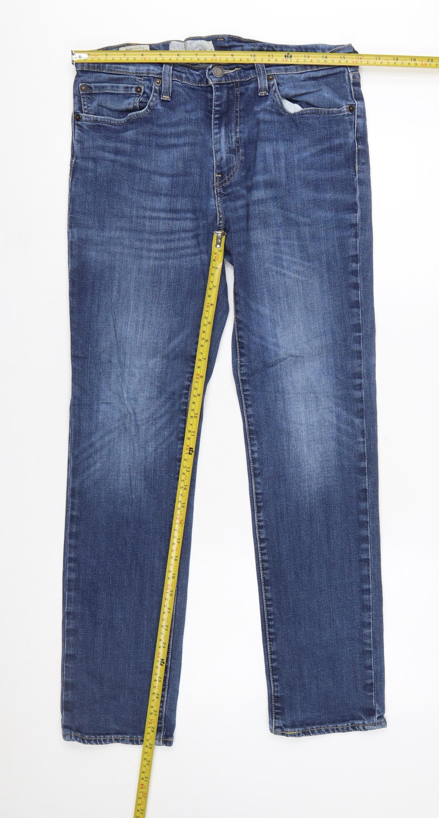 Levi's Men’s Blue 511 Slim Fit Straight Denim Jeans W33 L32