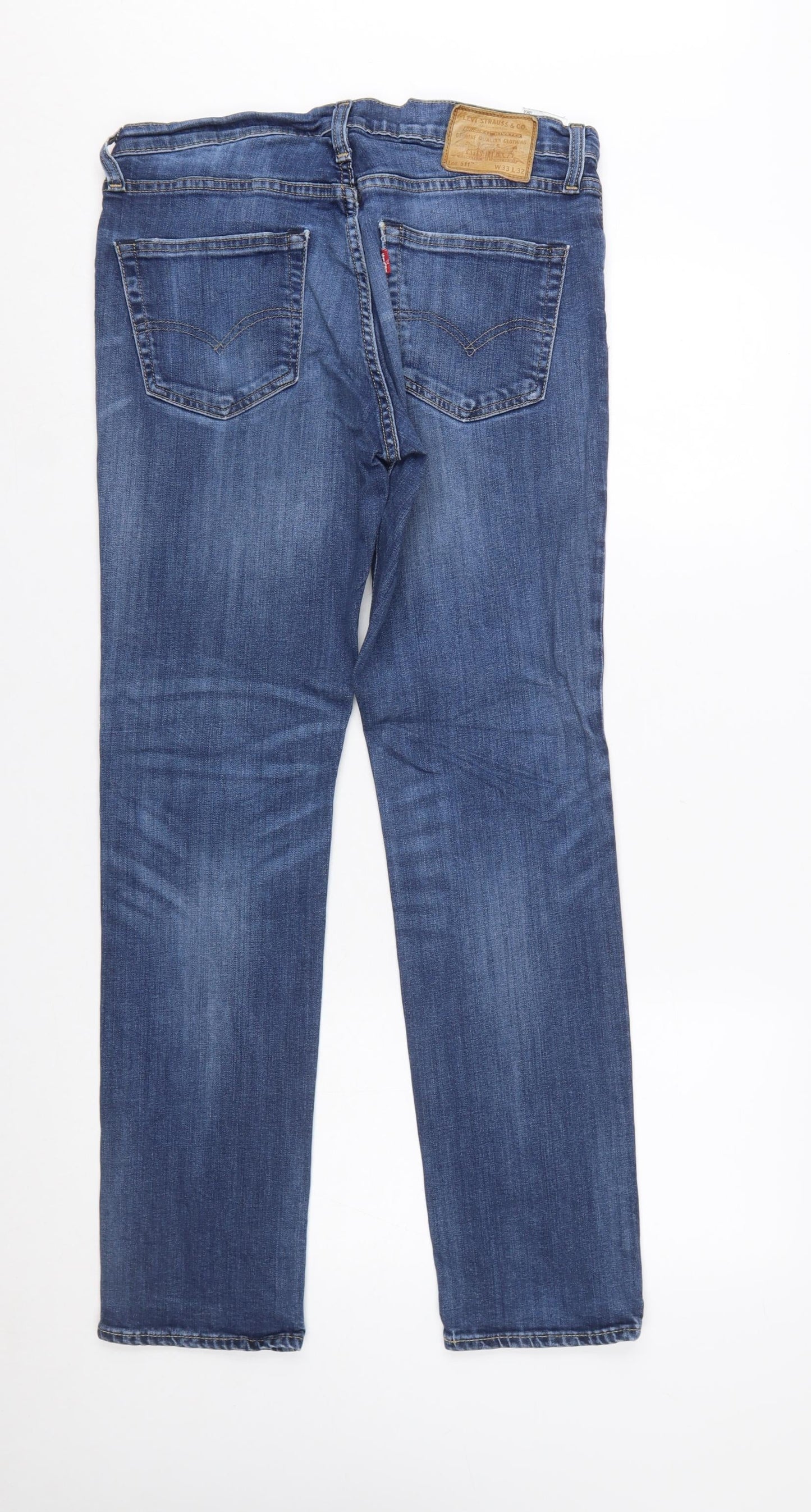 Levi's Men’s Blue 511 Slim Fit Straight Denim Jeans W33 L32